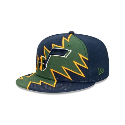 Sapca New Era Utah Jazz NBA Flash 9FIFTY Snapback - Albastri